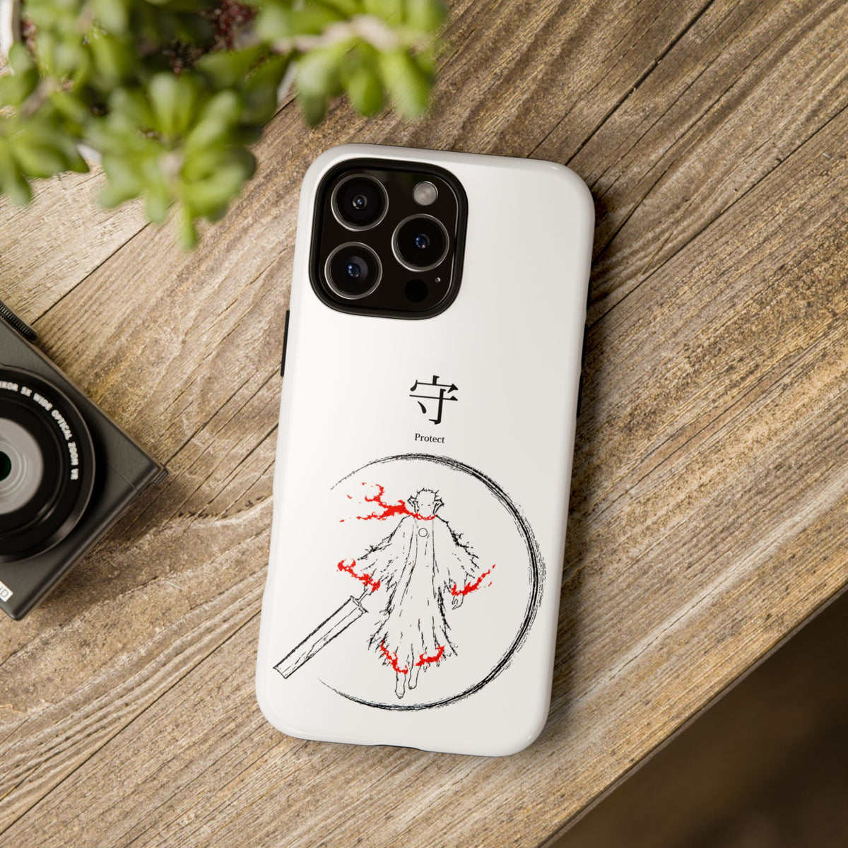 White "Protect" - True Form Case