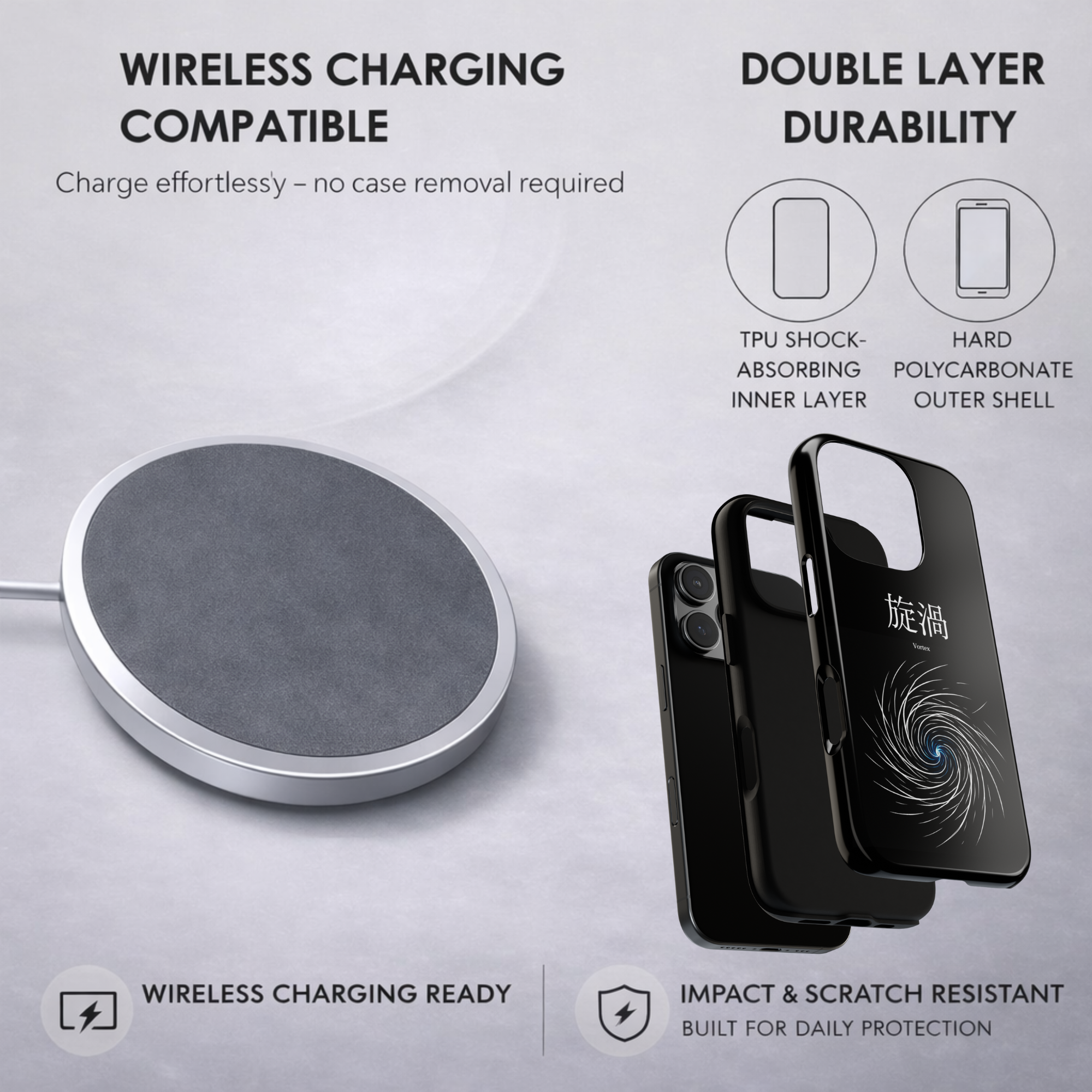 "Vortex"- Spiral Energy Case