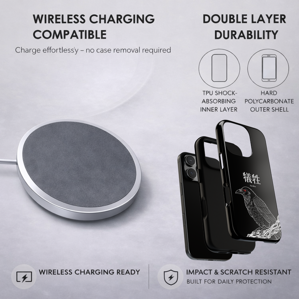 'Sacrifice' - Crimson Eyed Raven Case