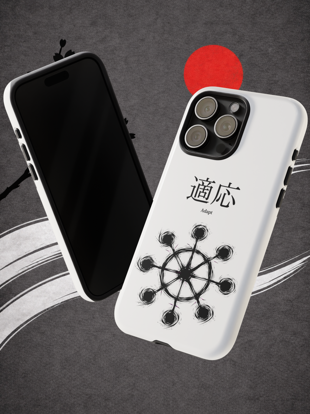 White "Adapt" - Eight Point Halo Case