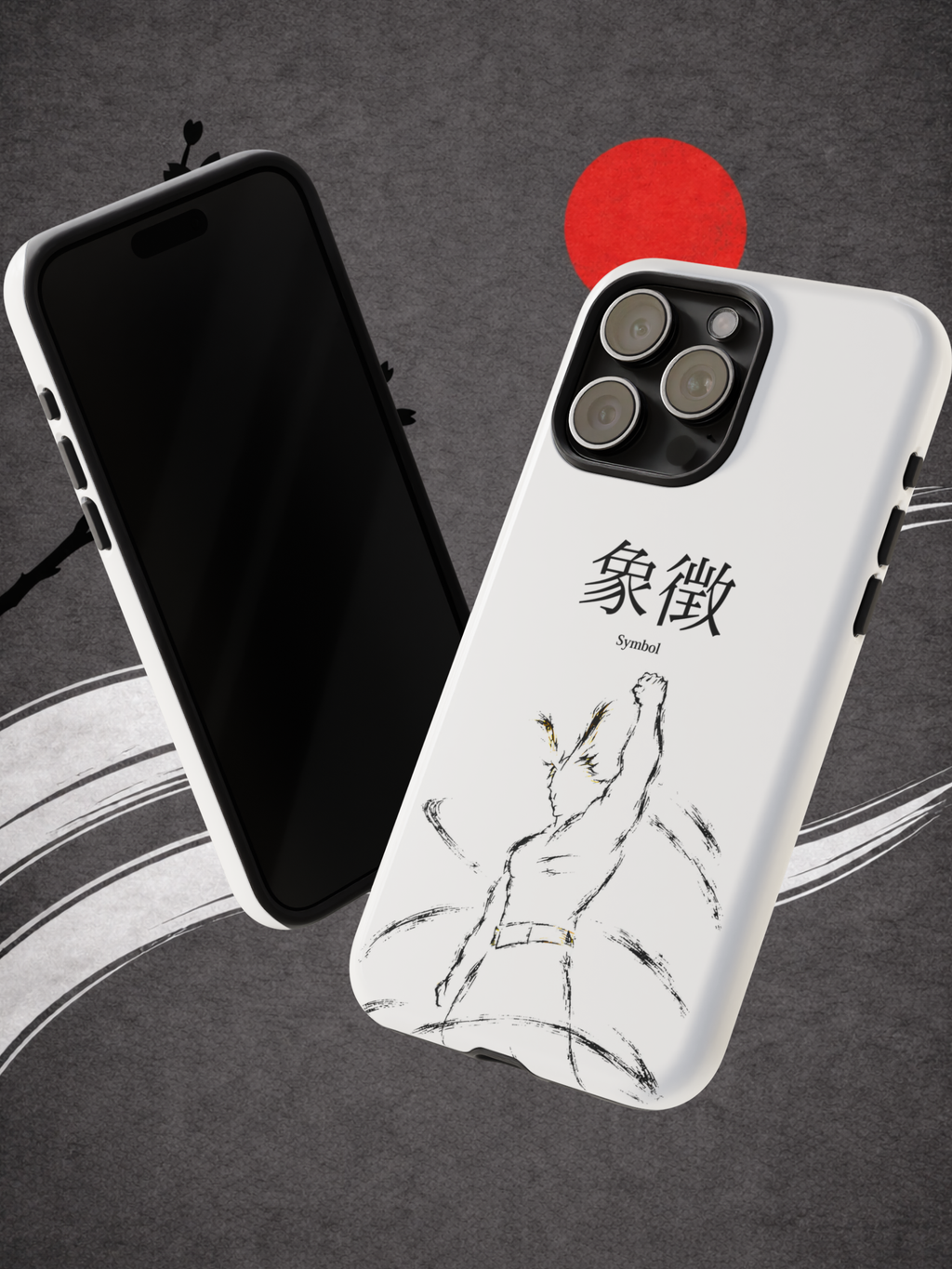 White "Symbol" - Symbol of Peace Case