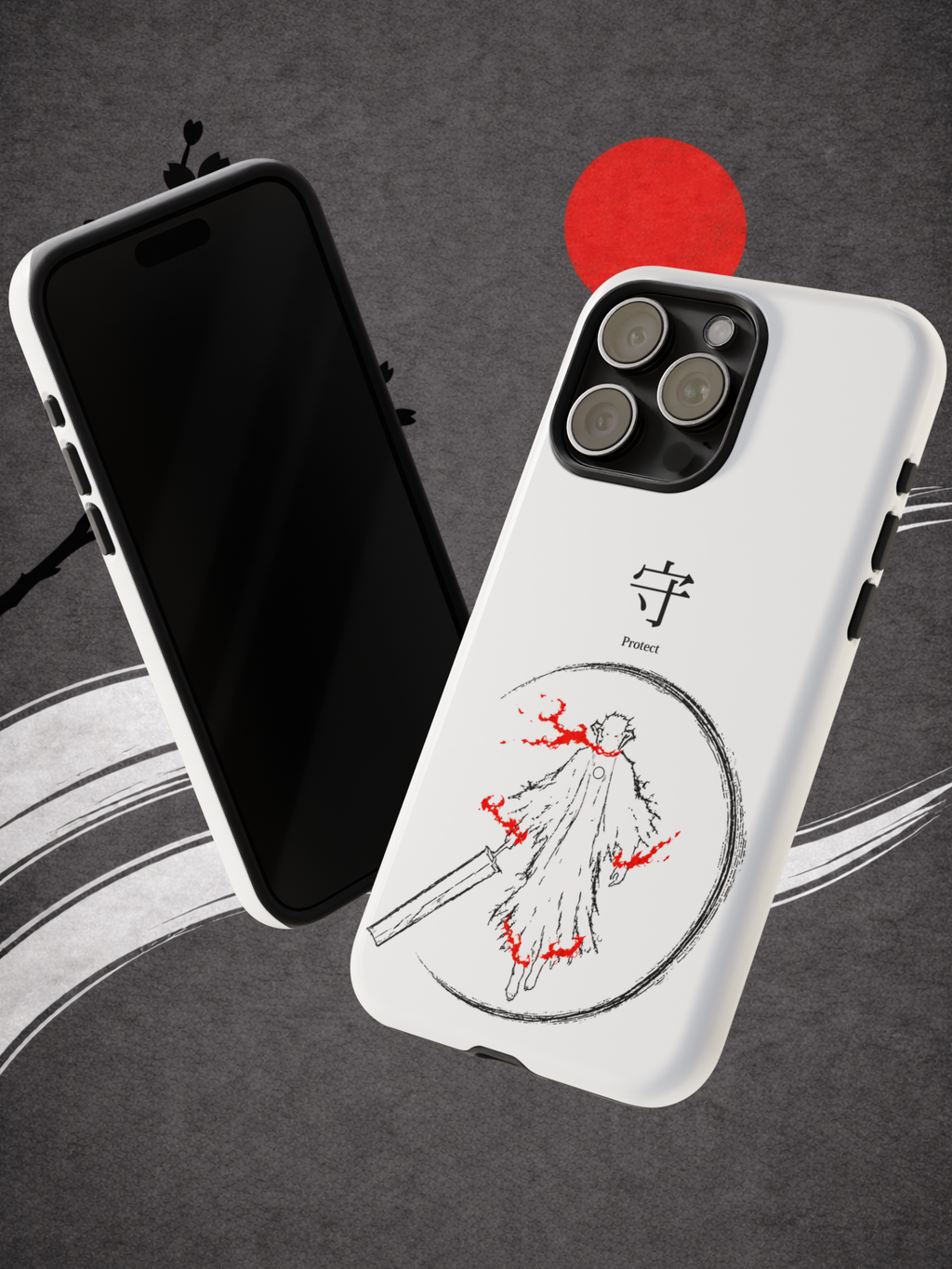 White "Protect" - True Form Case