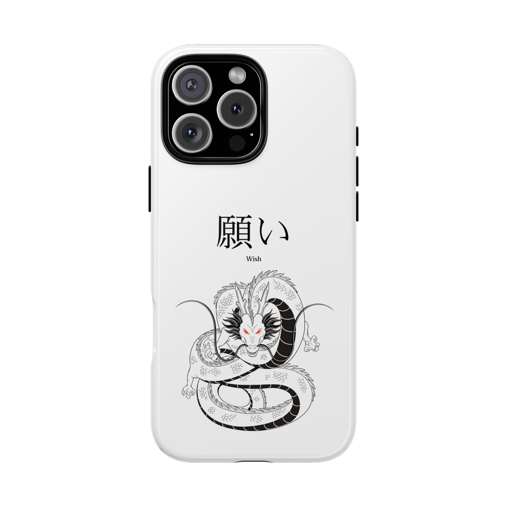 White "The Wish"- Eternal Dragon Phone Case