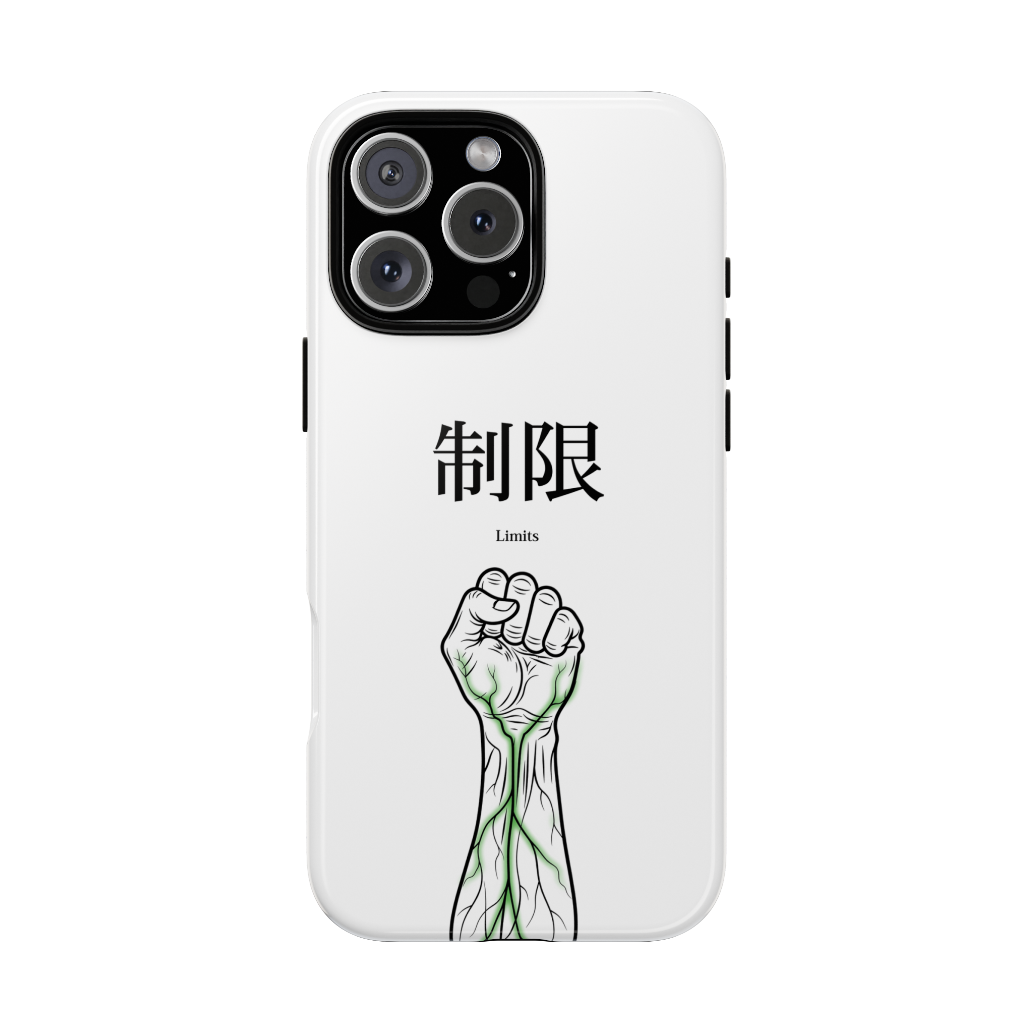 White “Limits”- Limits Fist Case