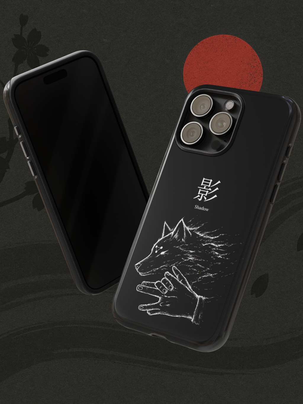 "Shadow" - Wolf Spirit Case