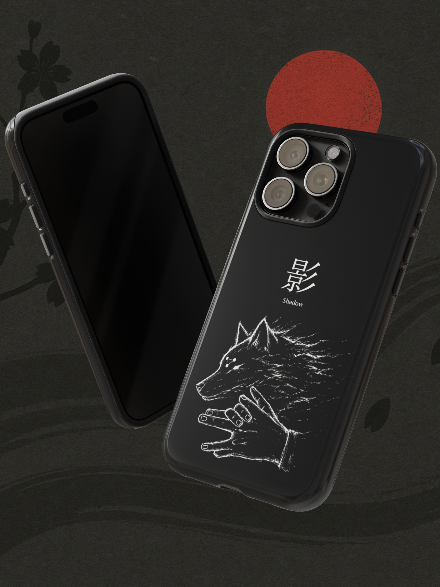 "Shadow" - Wolf Spirit Case